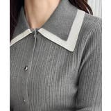 【mily bilet】ダブル襟ニットプルオーバー | Classical Elf  | 詳細画像24 