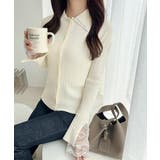 【mily bilet】ダブル襟ニットプルオーバー | Classical Elf  | 詳細画像2 