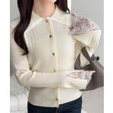 【mily bilet】ダブル襟ニットプルオーバー | Classical Elf  | 詳細画像3 