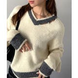 アイボリー | 【mily bilet】上品に、可愛く。大人の抜け感を演出する。スリット見せロゴ… | Classical Elf 