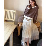 【mily bilet】上品に、可愛く。大人の抜け感を演出する。スリット見せロゴ… | Classical Elf  | 詳細画像19 