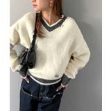 【mily bilet】上品に、可愛く。大人の抜け感を演出する。スリット見せロゴ… | Classical Elf  | 詳細画像6 