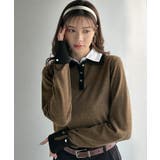 【mily bilet】重ね着風で上品見え◎レイヤード風シャツダブル襟使いカフス… | Classical Elf  | 詳細画像24 