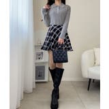 【mily bilet】配色ラインがポイント♪上品なポロ襟リブニット | Classical Elf  | 詳細画像12 