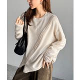 【mily bilet】秋冬もヘルシーに肌見せ！ふわもち肩見せ斜め切り替え２WA… | Classical Elf  | 詳細画像9 