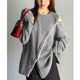 【mily bilet】秋冬もヘルシーに肌見せ！ふわもち肩見せ斜め切り替え２WA… | Classical Elf  | 詳細画像10 