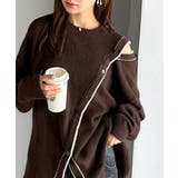 【mily bilet】秋冬もヘルシーに肌見せ！ふわもち肩見せ斜め切り替え２WA… | Classical Elf  | 詳細画像21 