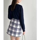 【mily bilet】旬なクラシカルムード◎巻きスカート風リボン使いチェックニ… | Classical Elf  | 詳細画像10 