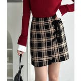 【mily bilet】旬なクラシカルムード◎巻きスカート風リボン使いチェックニ… | Classical Elf  | 詳細画像11 