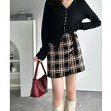 【mily bilet】旬なクラシカルムード◎巻きスカート風リボン使いチェックニ… | Classical Elf  | 詳細画像17 