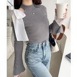 【mily bilet】大人フェミニンの主役トップス。肩シフォンリボン袖レース使… | Classical Elf  | 詳細画像16 