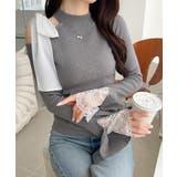 【mily bilet】大人フェミニンの主役トップス。肩シフォンリボン袖レース使… | Classical Elf  | 詳細画像19 