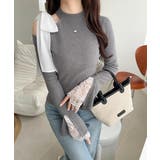 【mily bilet】大人フェミニンの主役トップス。肩シフォンリボン袖レース使… | Classical Elf  | 詳細画像20 