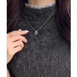 背中で惹きつける、大人の甘さ。バッグリボンレースアップ衿レースレイヤードニットプ… | Classical Elf  | 詳細画像23 