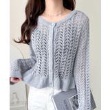 ブルー | 【mily bilet】ペプラムシルエットで軽やかにスタイルアップ♪前後2way… | Classical Elf 