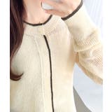 【mily bilet】これ一枚で完成、旬レイヤードスタイル。裾フリルバイカラー… | Classical Elf | 詳細画像31