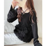 【mily bilet】盛りたい日に、ドレス級の存在感を。チュールドッキングペプ… | Classical Elf | 詳細画像16