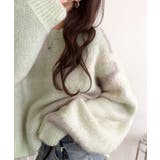 【mily bilet】きゅんモテニット♪柔らかな配色を、ふんわり軽やかに。ニュ… | Classical Elf | 詳細画像14