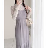 セットアップで華やかスタイル。チュールケープボレロ付きマーメイドキャミワンピース… | Classical Elf  | 詳細画像14 