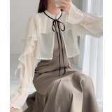 セットアップで華やかスタイル。チュールケープボレロ付きマーメイドキャミワンピース… | Classical Elf  | 詳細画像16 