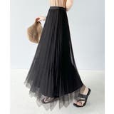 ふんわり大人フェミニン。パール使いリバーシブル2wayチュールスカート | Classical Elf | 詳細画像11