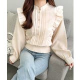 【mily bilet】女性らしさ際立つエレガントスタイル。ピンタックフリルブラ… | Classical Elf  | 詳細画像7 