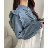 【mily bilet】女性らしさ際立つエレガントスタイル。ピンタックフリルブラ… | Classical Elf  | 詳細画像8 