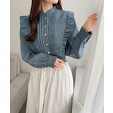 【mily bilet】女性らしさ際立つエレガントスタイル。ピンタックフリルブラ… | Classical Elf  | 詳細画像10 