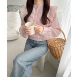 【mily bilet】女性らしさ際立つエレガントスタイル。ピンタックフリルブラ… | Classical Elf  | 詳細画像13 