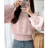 【mily bilet】女性らしさ際立つエレガントスタイル。ピンタックフリルブラ… | Classical Elf  | 詳細画像17 