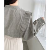 【mily bilet】女性らしさ際立つエレガントスタイル。ピンタックフリルブラ… | Classical Elf  | 詳細画像18 