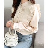 【mily bilet】女性らしさ際立つエレガントスタイル。ピンタックフリルブラ… | Classical Elf  | 詳細画像4 