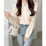 【mily bilet】女性らしさ際立つエレガントスタイル。ピンタックフリルブラ… | Classical Elf  | 詳細画像5 