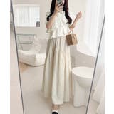 【mily bilet】大人の華やかな旬スタイル。パールボタンフリル使いサマーニ… | Classical Elf  | 詳細画像9 