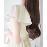 【mily bilet】今季上品に大活躍♪クロスデザイン楊柳使いフリル襟ワンピー… | Classical Elf  | 詳細画像33 