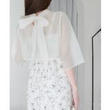 【mily bilet】透け感コーデ でつくる、映えガーリー。前後2WAY花柄シ… | Classical Elf  | 詳細画像8 