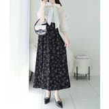 【mily bilet】透け感コーデ でつくる、映えガーリー。前後2WAY花柄シ… | Classical Elf  | 詳細画像14 