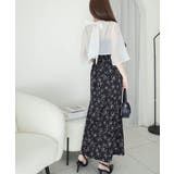 【mily bilet】透け感コーデ でつくる、映えガーリー。前後2WAY花柄シ… | Classical Elf  | 詳細画像17 