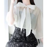 【mily bilet】透け感コーデ でつくる、映えガーリー。前後2WAY花柄シ… | Classical Elf  | 詳細画像18 