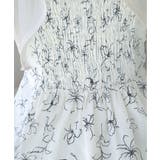 【mily bilet】透け感コーデ でつくる、映えガーリー。前後2WAY花柄シ… | Classical Elf  | 詳細画像24 