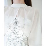 【mily bilet】透け感コーデ でつくる、映えガーリー。前後2WAY花柄シ… | Classical Elf  | 詳細画像25 