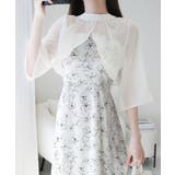 【mily bilet】透け感コーデ でつくる、映えガーリー。前後2WAY花柄シ… | Classical Elf  | 詳細画像5 