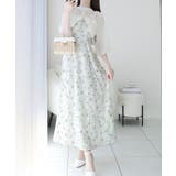 【mily bilet】透け感コーデ でつくる、映えガーリー。前後2WAY花柄シ… | Classical Elf  | 詳細画像6 