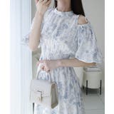 【mily bilet】爽やかで優雅な大人フェミニン。肩開きリボン２WAY花柄バ… | Classical Elf  | 詳細画像8 