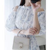 【mily bilet】爽やかで優雅な大人フェミニン。肩開きリボン２WAY花柄バ… | Classical Elf  | 詳細画像10 