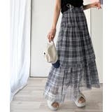 【mily bilet】大人可愛いエアリーな存在感。アシンメトリーフリルチェック… | Classical Elf  | 詳細画像12 