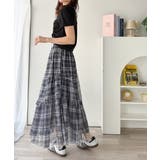 【mily bilet】大人可愛いエアリーな存在感。アシンメトリーフリルチェック… | Classical Elf  | 詳細画像14 