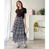 【mily bilet】大人可愛いエアリーな存在感。アシンメトリーフリルチェック… | Classical Elf  | 詳細画像15 