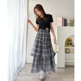 【mily bilet】大人可愛いエアリーな存在感。アシンメトリーフリルチェック… | Classical Elf  | 詳細画像19 