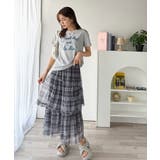 【mily bilet】大人可愛いエアリーな存在感。アシンメトリーフリルチェック… | Classical Elf  | 詳細画像22 